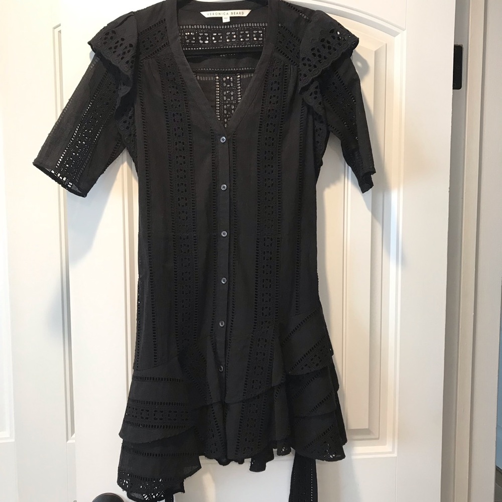 Veronica Beard Sima Eyelet Dress